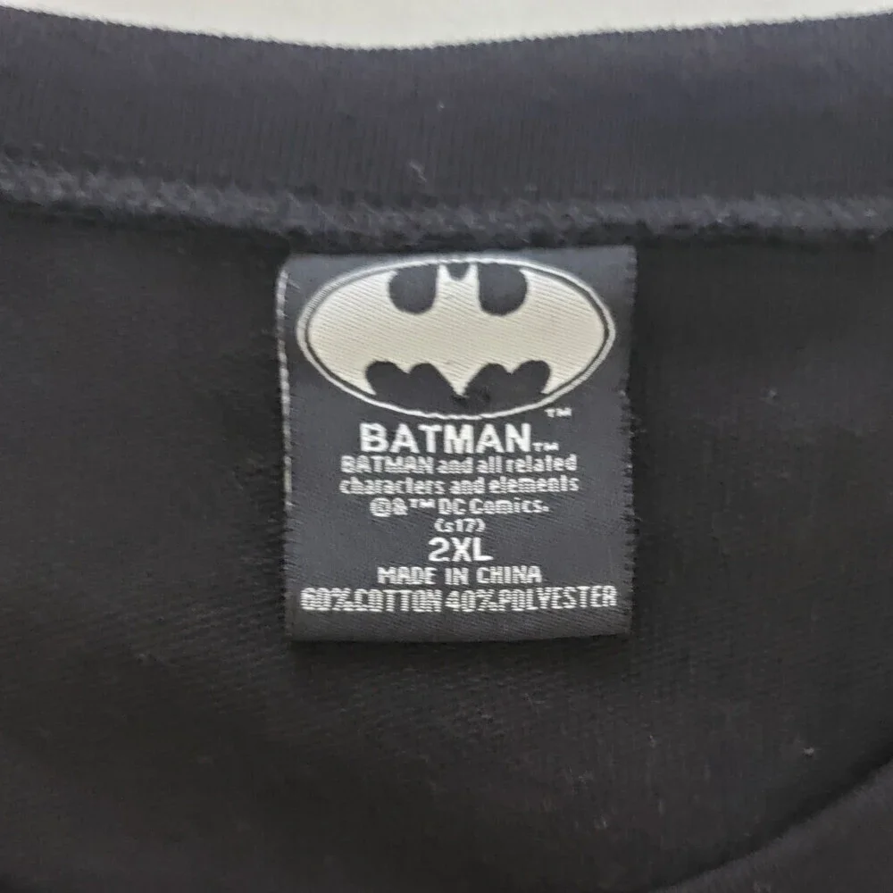 BATMAN Juniors Reversible Sequin Logo Sweatshirt - 2XL - Picture 5 of 7